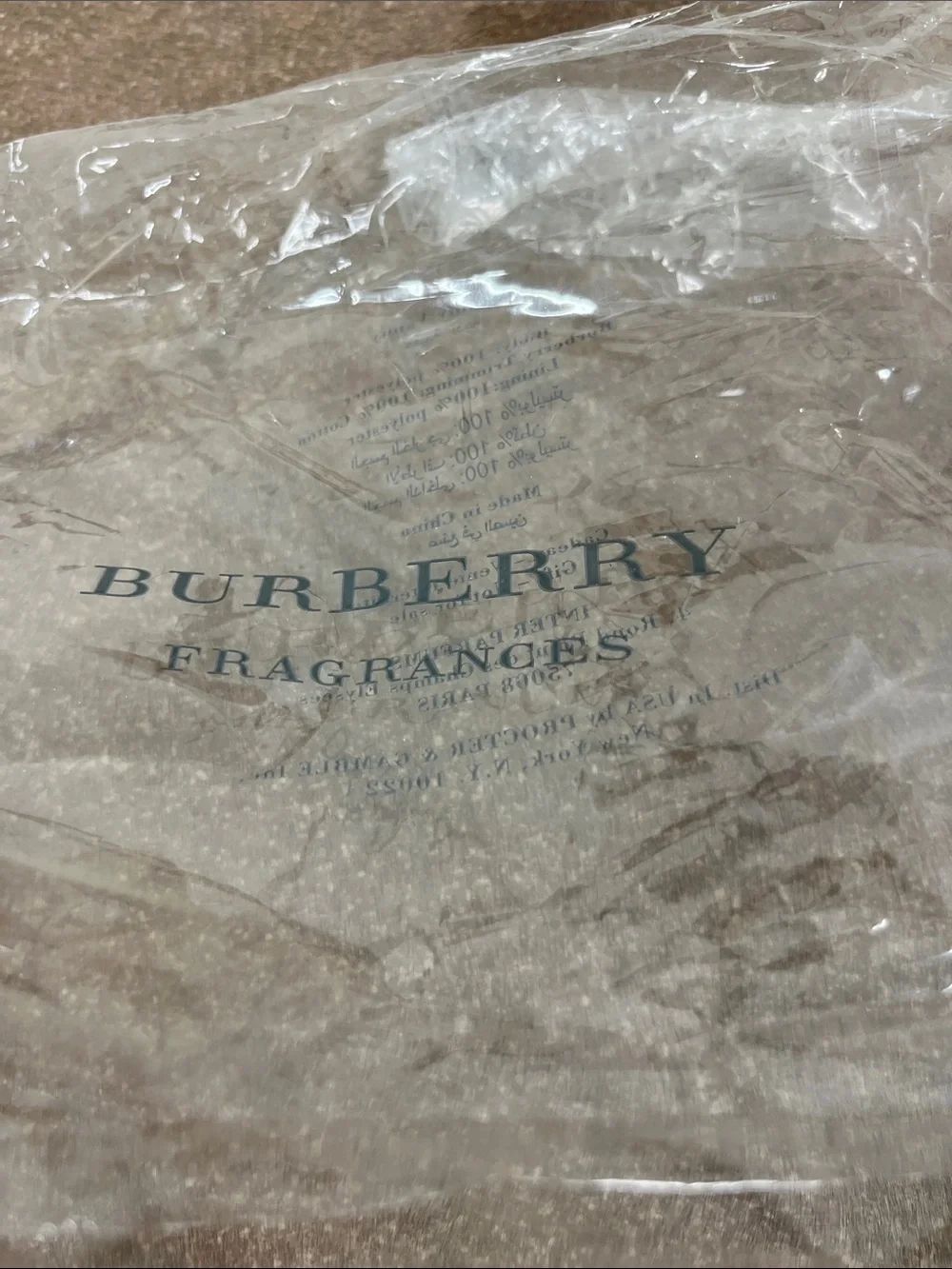Burberry Travel Plaid Nova Check Canvas Globe Trotter Bag Beige Makeup Brush Set